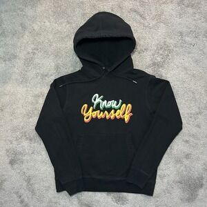 OVO October's Very Own Hoodie Size XS Black Know Yourself